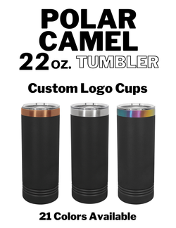 Polar Camel 22oz Tumbler - Custom Logo Design - Set Up Listing