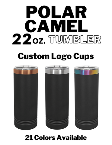 Polar Camel 22oz Tumbler - Custom Logo Design - Set Up Listing
