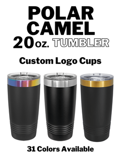 Polar Camel 20oz Tumbler - Custom Logo Design - Set Up Listing