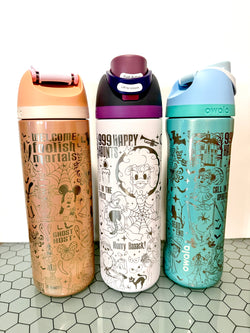 Owala Bottle 24oz - Haunted Fab 5 - Multiple Colors