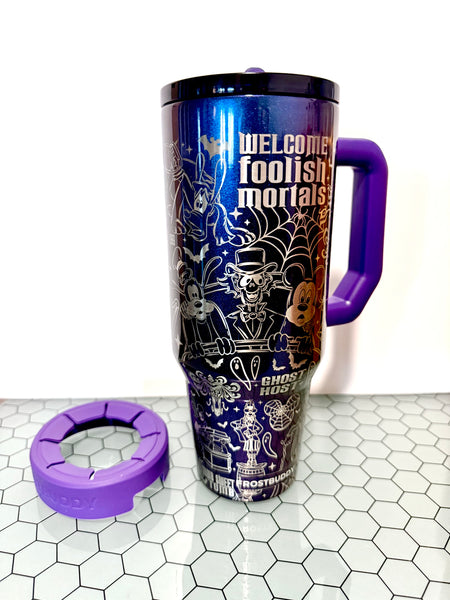 Frost Buddy 40oz - Haunted Fab 5 Purple - IMPERFECT