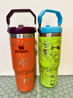 Stanley Ice Flow 30oz - Kitty Halloween - Multiple Colors