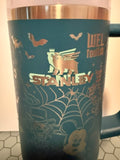 Stanley Quencher 30oz - Haunted Fab 5 Teal - IMPERFECT