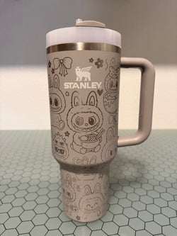 RTS - 40oz Ash Stanley Quencher - Little Monsters