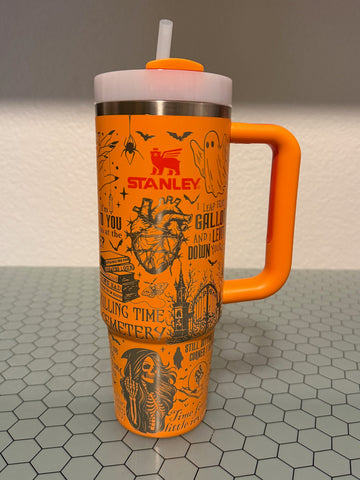 RTS - 30oz Goldenrod Stanley Quencher - Spooky Era