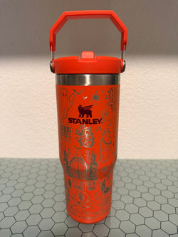 RTS - 30oz Tigerlily Plum Stanley IceFlow - Spooky Era