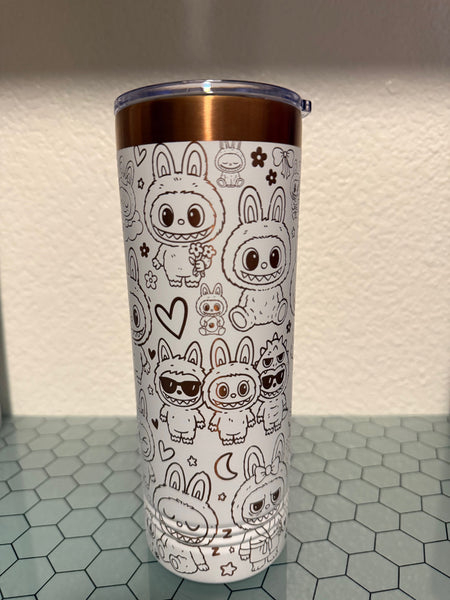 RTS - 22oz Polar Camel White Rose Gold - Little Monsters