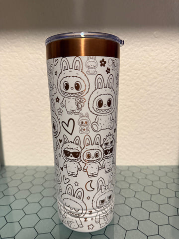 RTS - 22oz Polar Camel White Rose Gold - Little Monsters