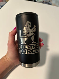 Skinny Can Cooler - Use the Force