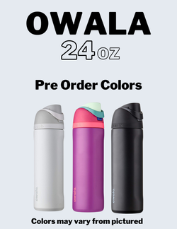 Owala Bottle 24oz Pre Order Colors