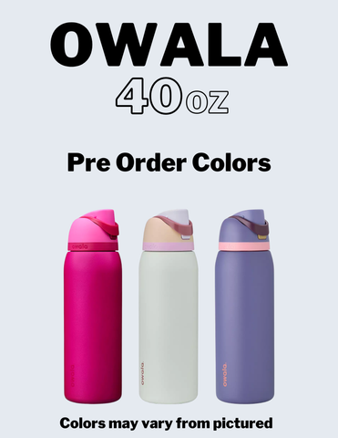 Owala Bottle 40oz Pre Order Colors