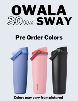 Owala Sway 30oz Pre Order Colors