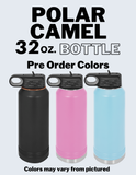 Polar Camel 32oz Water Bottle Pre Order