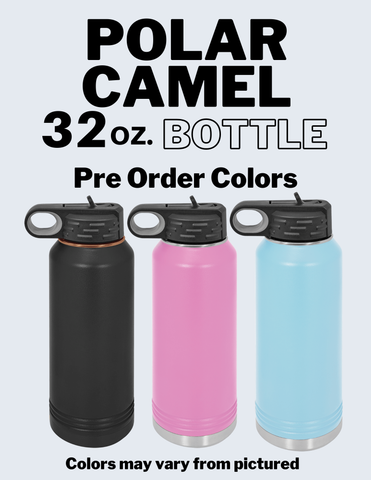 Polar Camel 32oz Water Bottle Pre Order