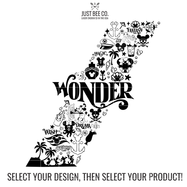 Wrap Cruise Ship - Wonder